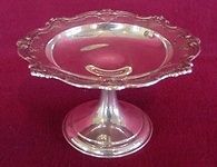 CHANTILLY BY GORHAM STERLING SILVER COMPOTE #740 6 X 4 HT