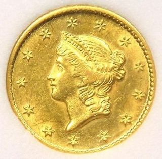1849 O Liberty Gold Dollar G$1   Choice Uncirculated   Rare BU MS 