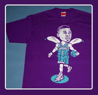 Newly listed Cajmear Muggsy Bogues Hornets shirt Charlotte starter 