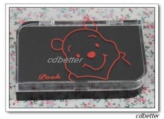 Girl Winnie the Pooh Bear Portable Plastic Contact Lens Case Boxes 