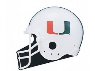   Tailgate Hitch Cover College Football Helmet Miami Hurricanes