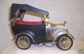 music box 1981 model a ford replica decanter holder time