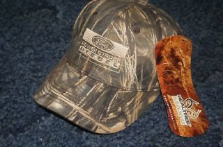   camo ball cap hat ford powerstroke diesel real tree embroidered camo