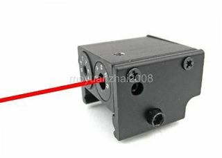 Subcompact Mini Pistol Red Laser Sight Scope W/Picatinny Weaver A02