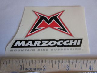 marzocchi bomber mountain bike bicycle decal sticker 