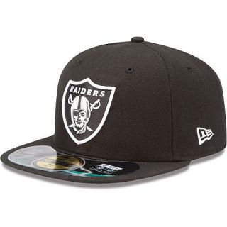 Oakland Raiders New Era On Field Sideline Cap 5950 59Fifty Fitted Hat