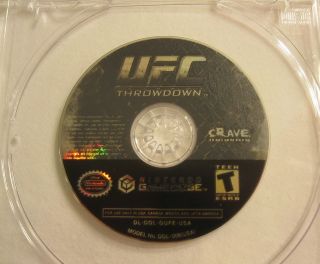 UFC Throwdown (GameCube, Wii) Game in Plain Case Excellent