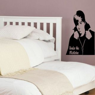 JUSTIN BIEBER MISTLETOE LARGE BEDROOM WALL MURAL GRAPHIC STICKER DECAL 
