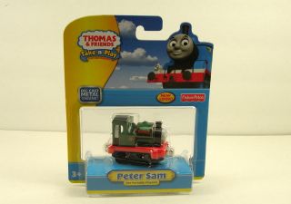   Thomas Friends Take n Play Along diecast train Peter Sam R8846 NEW