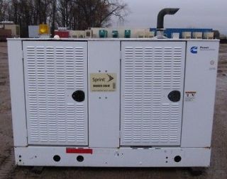 35kw Cummins / Onan Diesel Generator / Genset   Mfg. 2004   Load 