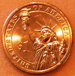 2007 ~ USA George Washington (24ct GOLD PLATED) One Dollar Coin