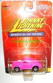 1941 41 willys coupe pink johnny jl diecast rare time