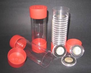 Cap Tubes  Tite Airtite Coin Holders Model A Cent Nickel Dime 