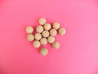 15 natural cork balls 1 diameter from portugal 