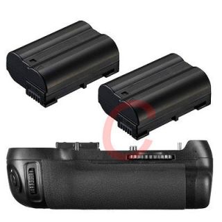Battery Grip Pack for Nikon D800/D800E + 2x EN EL15 1600mAh SLR Camera