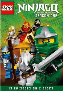 LEGO Ninjago Masters of Spinjitzu   Season 1 DVD, 2012, 2 Disc Set 