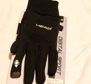 NWT HEAD Digital Sport Glove with SensaTec Touch Screen   Multi sport 