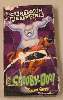 scooby doo that s snow ghost vhs 2001 cartoon network
