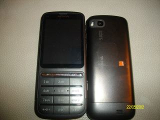 nokia c3 01 warm grey unlocked mobile phone used fully working time 