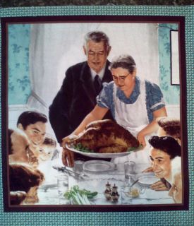 Norman Rockwell 1943 & The Saturday Evening Post Fabric Panels