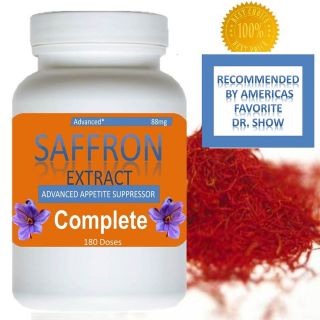   Dr Oz Satiereal Saffron Stop HUNGER 180 Doses Weight Control