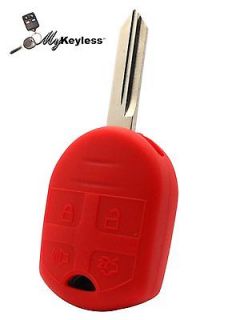 NEW FORD LINCOLN MERCURY UNCUT KEY KEYLESS ENTRY REMOTE COMBO 