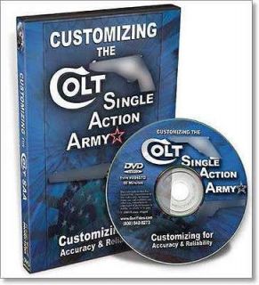 dvd customizing colt ssa single action army new time left