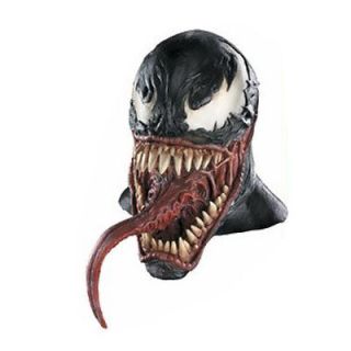 Authentic Venom Latex Mask Adult Marvel Spiderman Costume DG10571