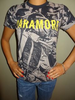 Hard To Find Paramore Riot Police T shirt Size Unisex Mens XXS 