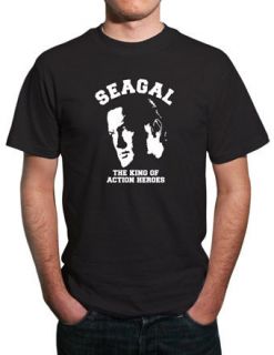 steven seagal action hero king t shirt all sizes location