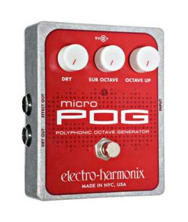 Electro Harmonix POG Octave Guitar Effec