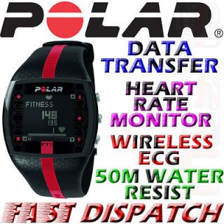 Polar FT7M Black & Red Watch + Heart Rate Monitor Strap 90037103 Brand 