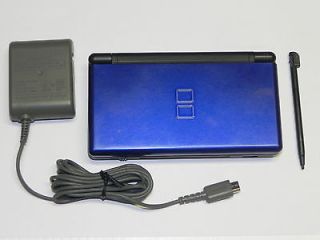 Nintendo DS Lite NDSL Game System in Working Condition Cobalt Blue 