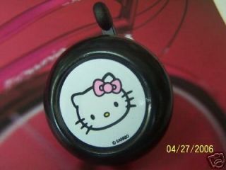 bicycle bell hello kitty black nirve new 
