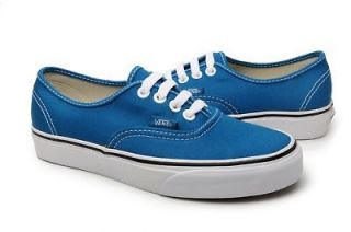 vans shoes authentic moroccan blue true white