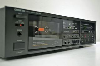 onkyo stereo cassette deck tape player recorder ta 2028 time