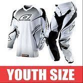 2013 ONEAL YOUTH VILLAIN 12/14 PANT LARGE JERSEY GLOVES KIDS DIRTBIKE 