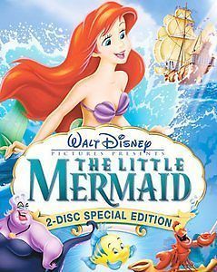 disney the little mermaid dvd in DVDs & Blu ray Discs