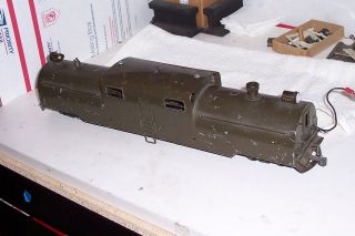 CUSTOM MADE BRASS DUAL MOTOR GG 1 TYPE MONSTER LOCOMOTIVE NOT 