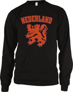   Crest Thermal Long Sleeve T shirt Netherlands Amsterdam Dutch Football