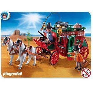 playmobil 4399 western stagecoach retired  24 99