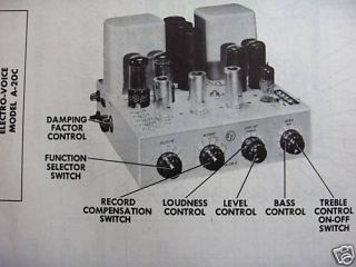 amplifier photofact  5 00 