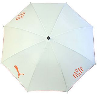 NEW PUMA Pro Form Performance 54 Golf Umbrella w/ Auto Open WHITE 