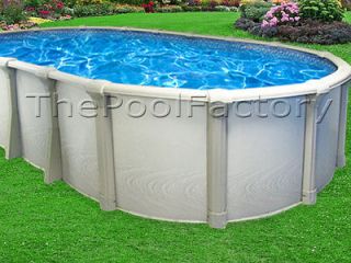 18X40X54 Oval PREMIUM Above Ground Swimming Pool Package   HUGE RESIN 