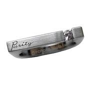 Purity Ring ~ Purity w/ Crystal ~ Stainless Steel ~ Sz 9 NEW