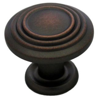 Cosmas Oil Rubbed Bronze Ring Decorative Cabinet Hardware Knobs, Pulls 
