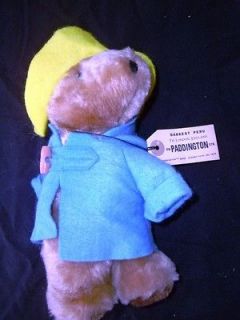 Paddington Bear Stuffed Toy Darkest Peru Eden Raincoat Hat 31 Years 