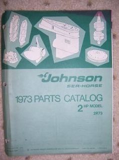 73 johnson outboard motor parts cataog 2 hp seahorse y