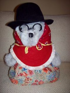 rare vintage paddington bear aunt lucy eden toy bear time