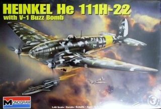 Revell X Monogram German Heinkel He 111H 22 Bomber model kit 1/48